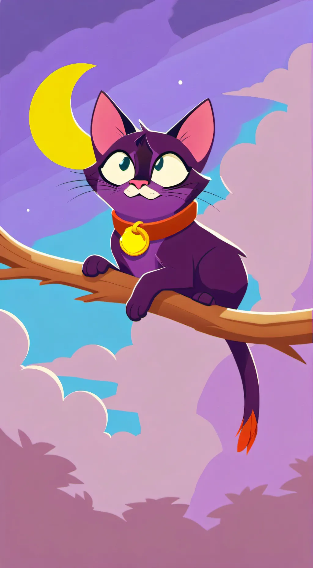 ai character: Smiling critters background