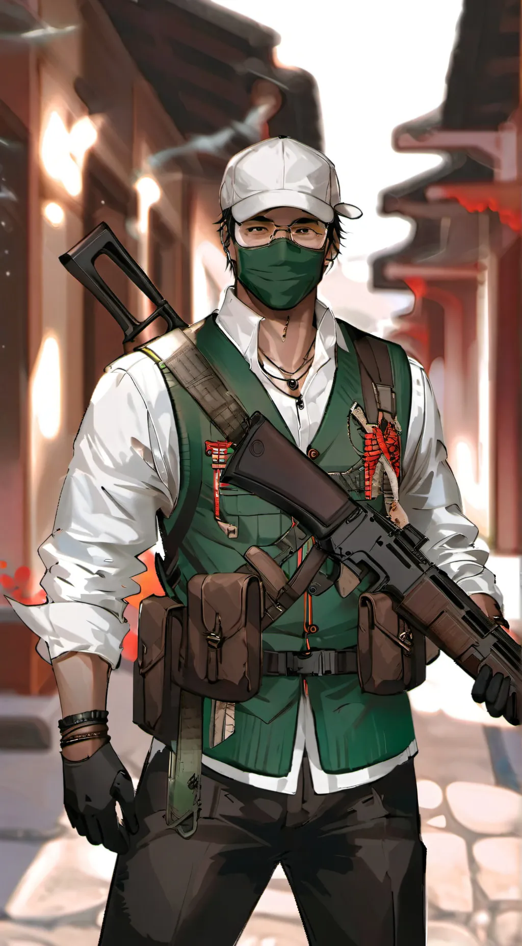 ai character: lakuka background