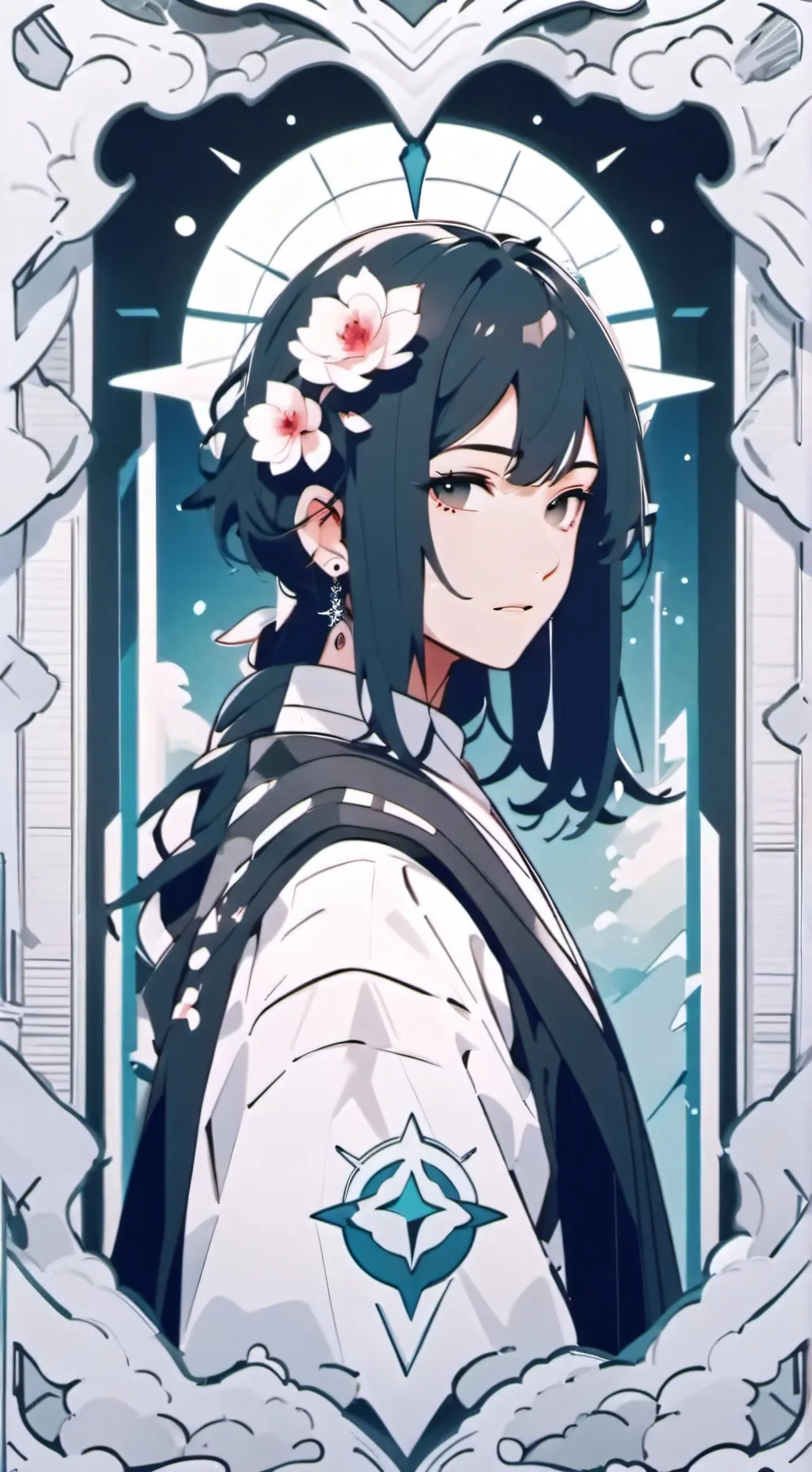 ai character: Delphini Riddel background