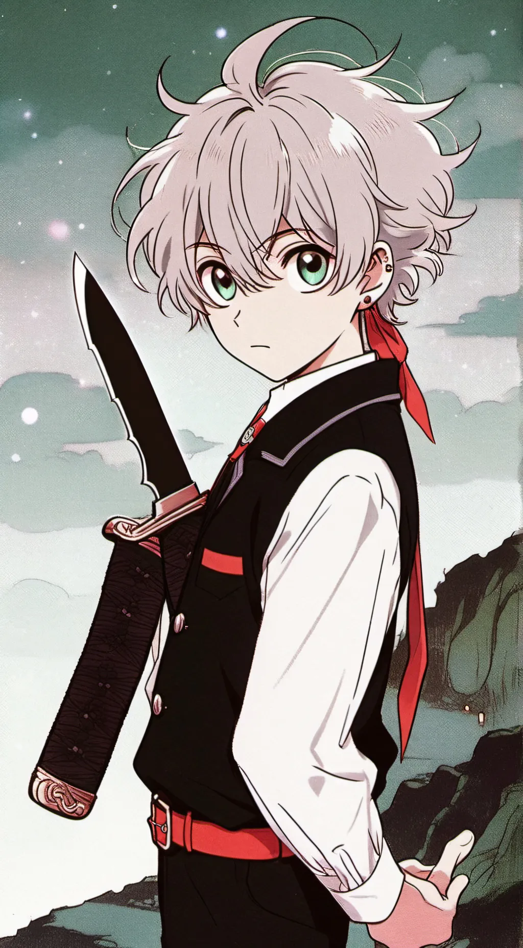 ai character: Артур background
