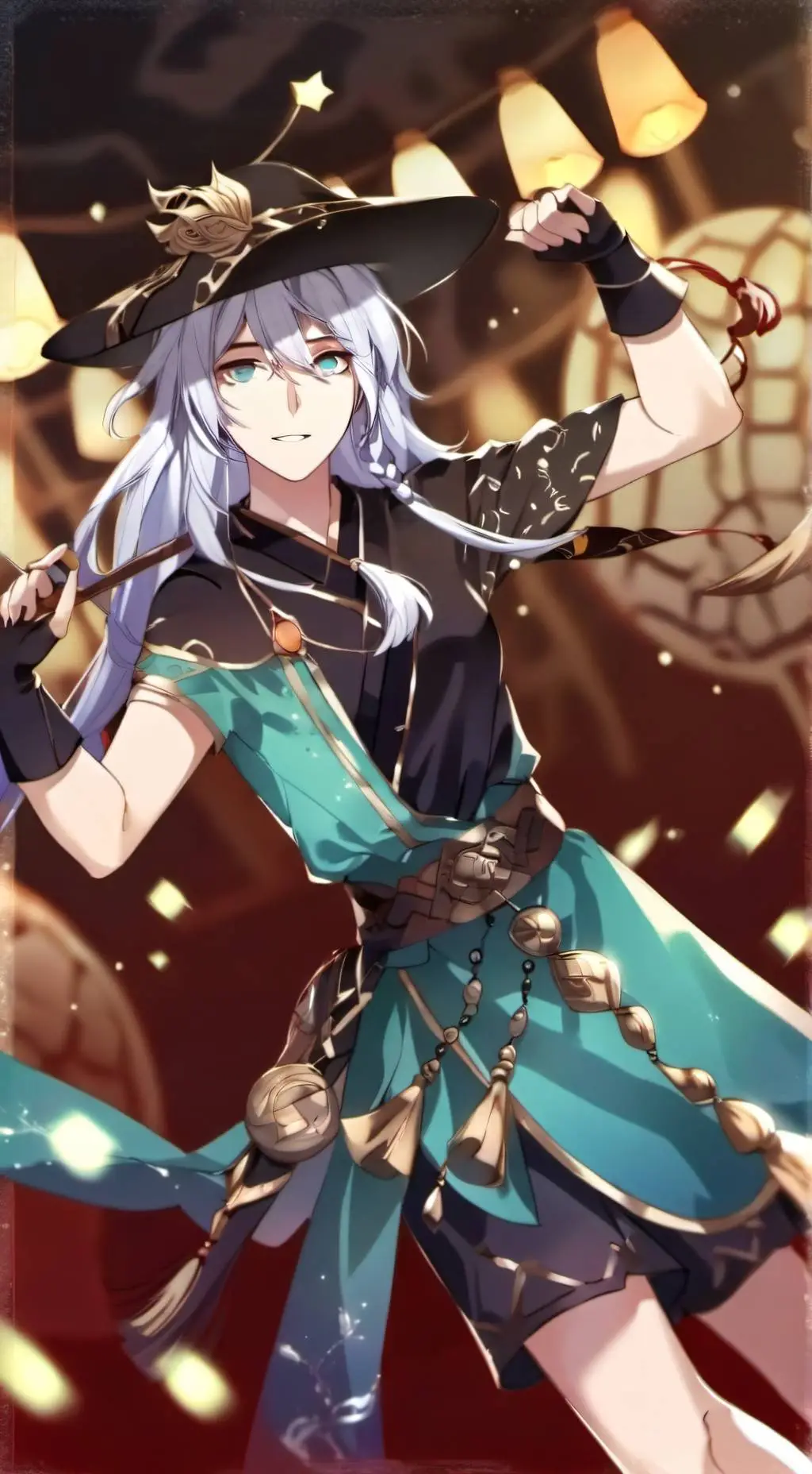 ai character: pixies elementales background