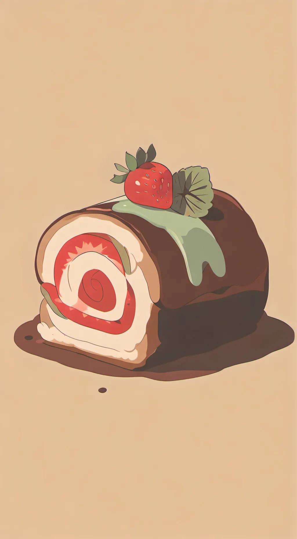 ai character: Fruitcake!!! background