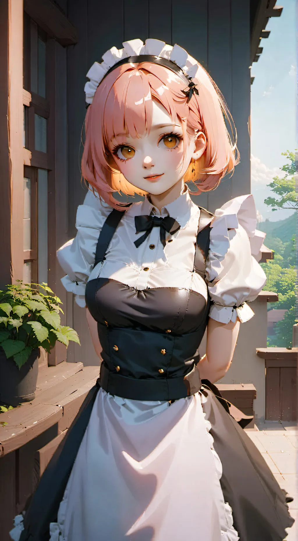 ai character: stella background