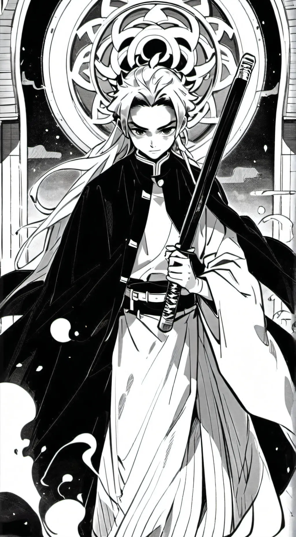 ai character: demon slayer  you background