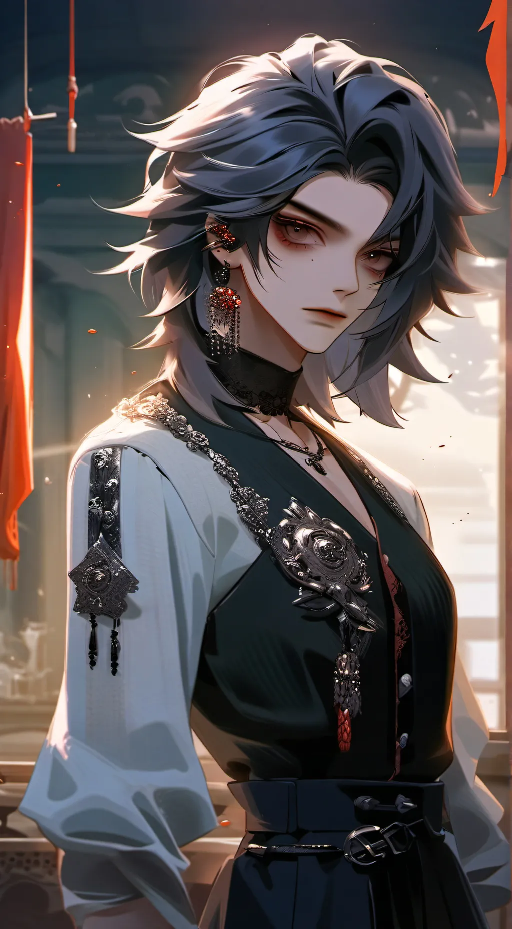 ai character: 《¤•Calcifer•¤》 background