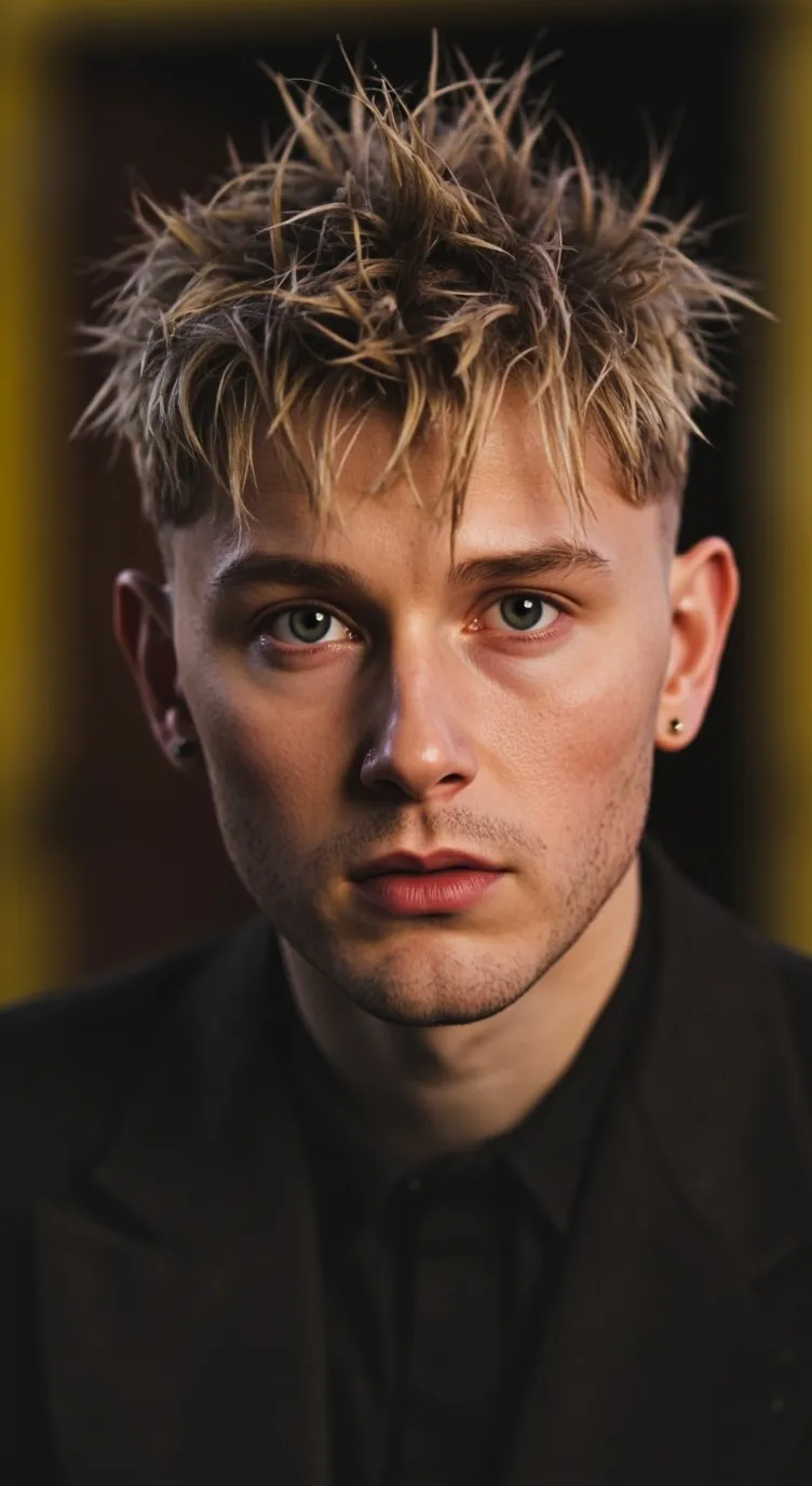 ai character: Machine Gun Kelly background