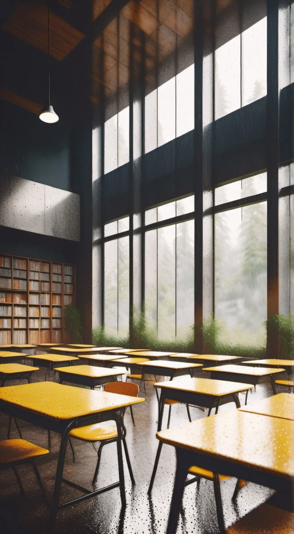 ai character: Class as teacher background