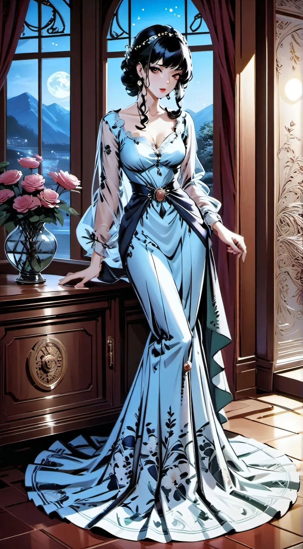 ai character: liana background