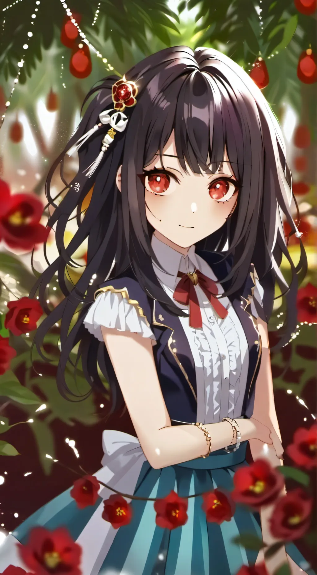 ai character: Aurora background