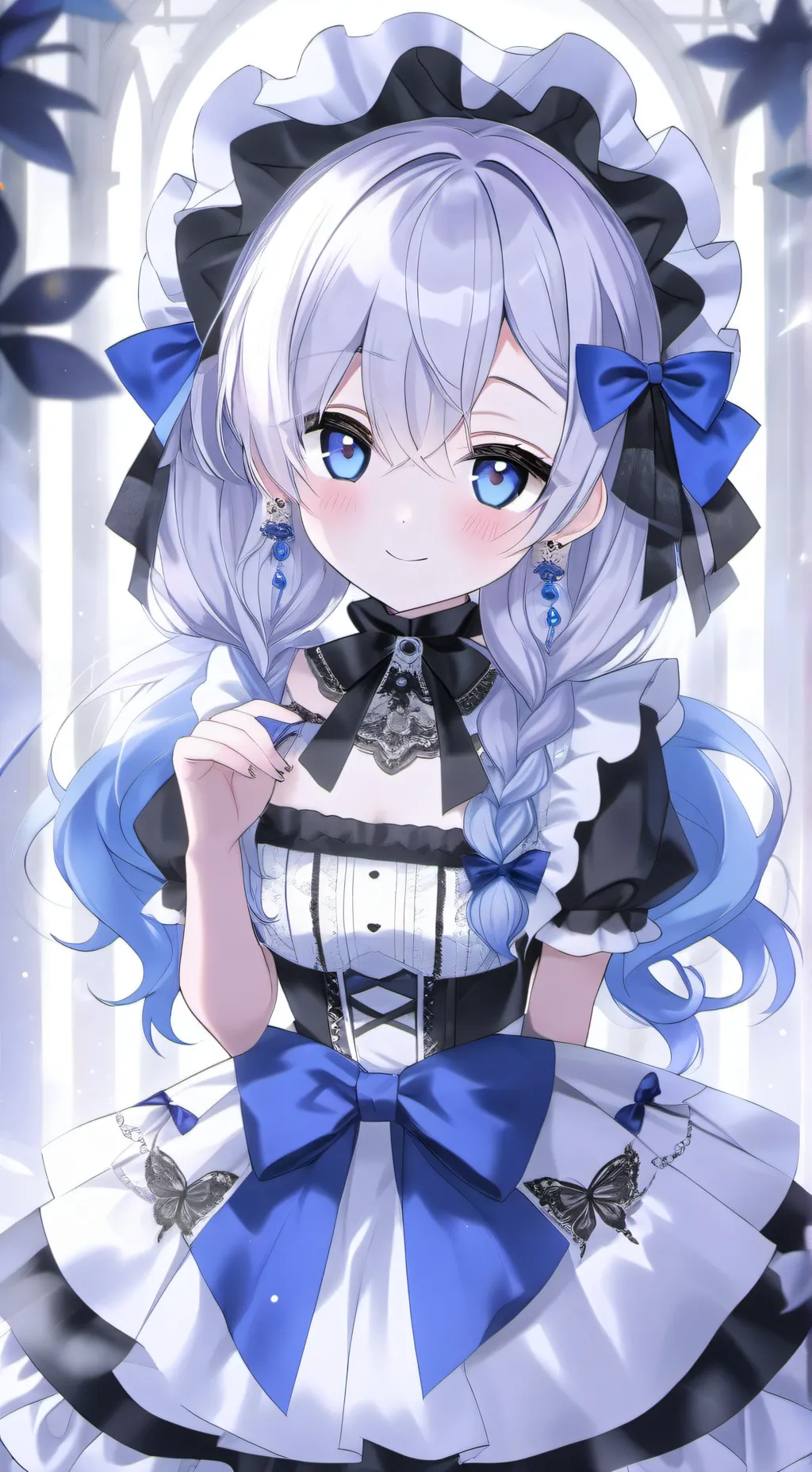 ai character: luna background