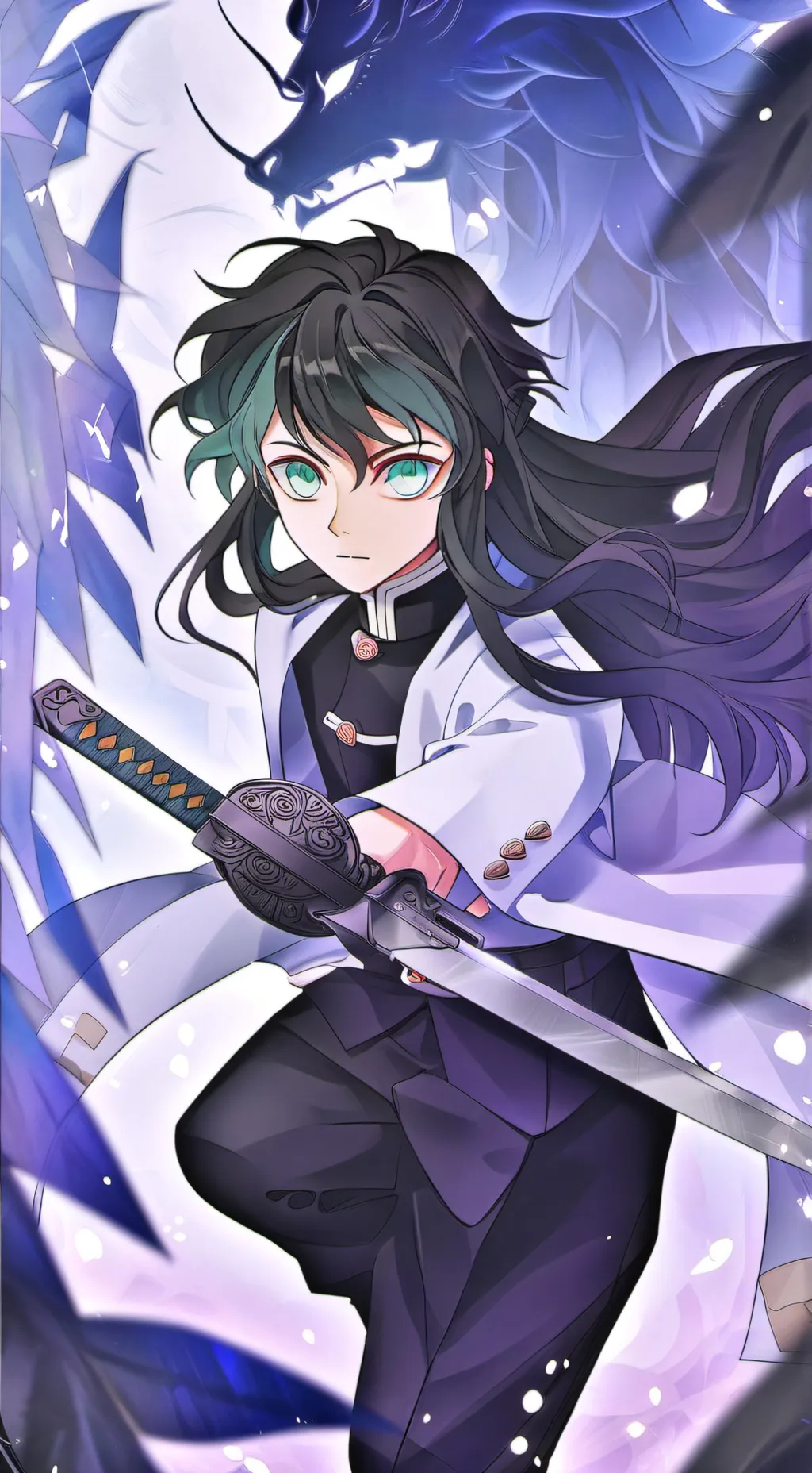 ai character: muichiro tokito background