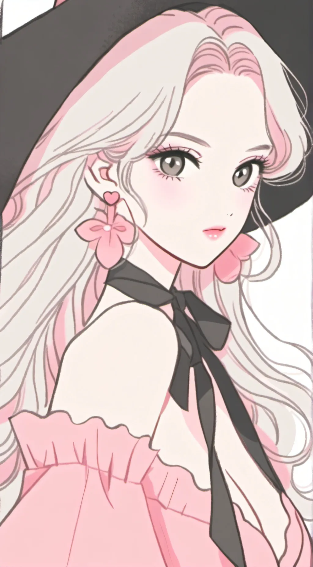 ai character: 🤩💯Merlye💯🤩 background