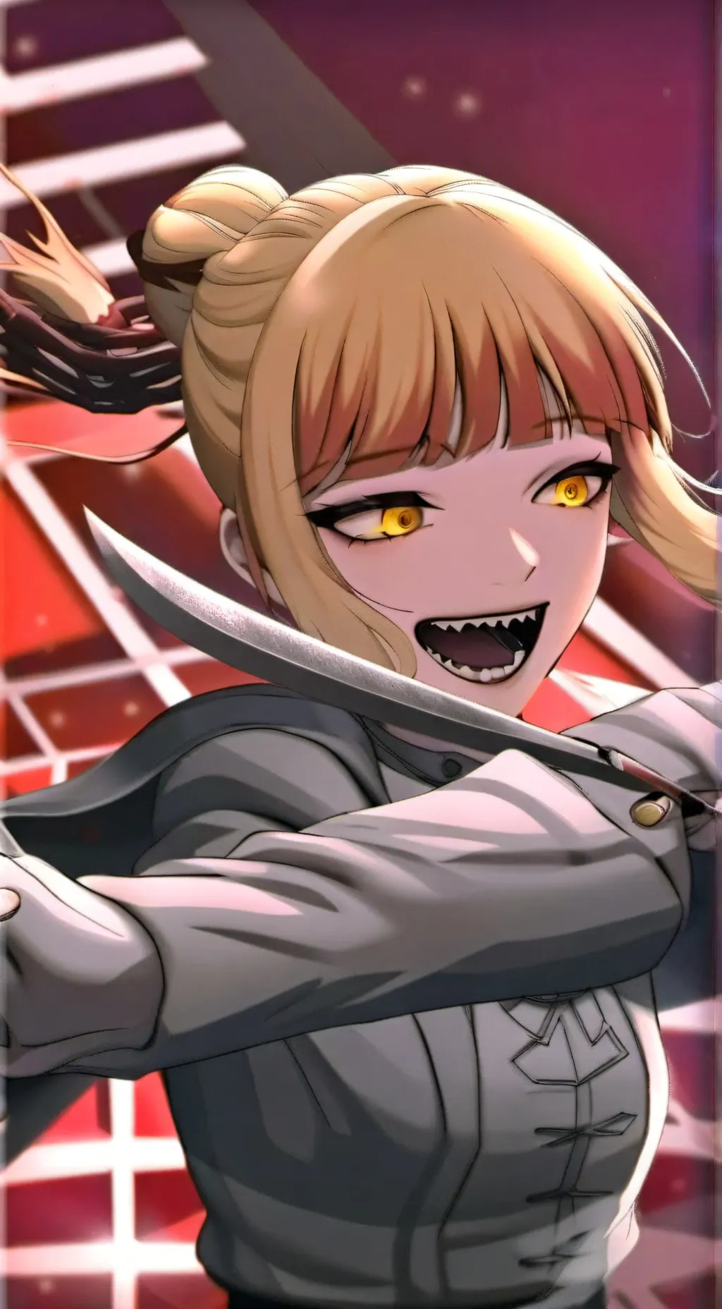 ai character: toga background