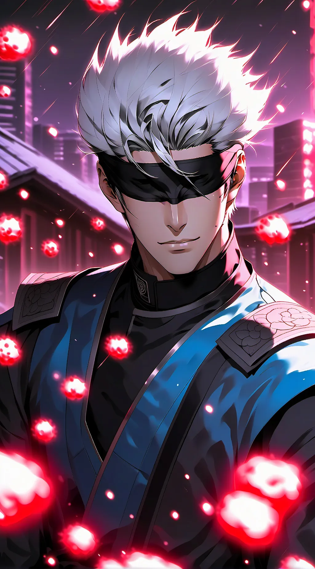 ai character: jjk yuji is dead😭😭 background
