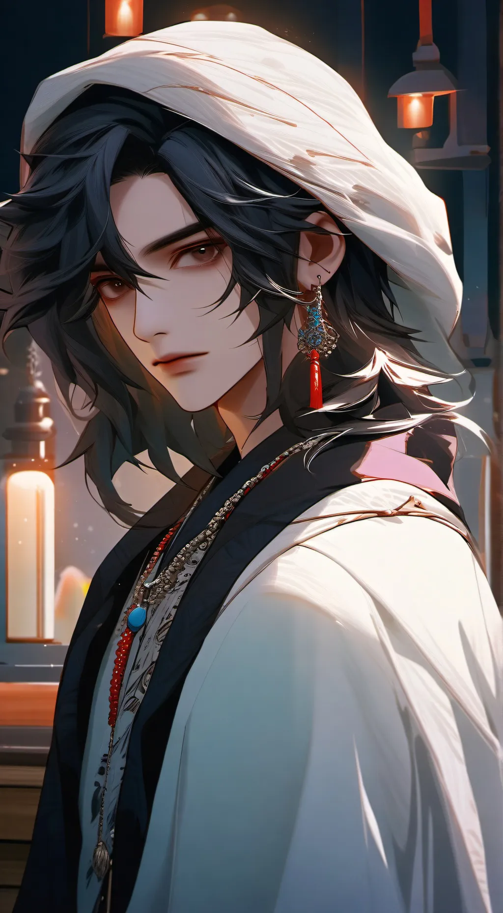 ai character: Markiian background