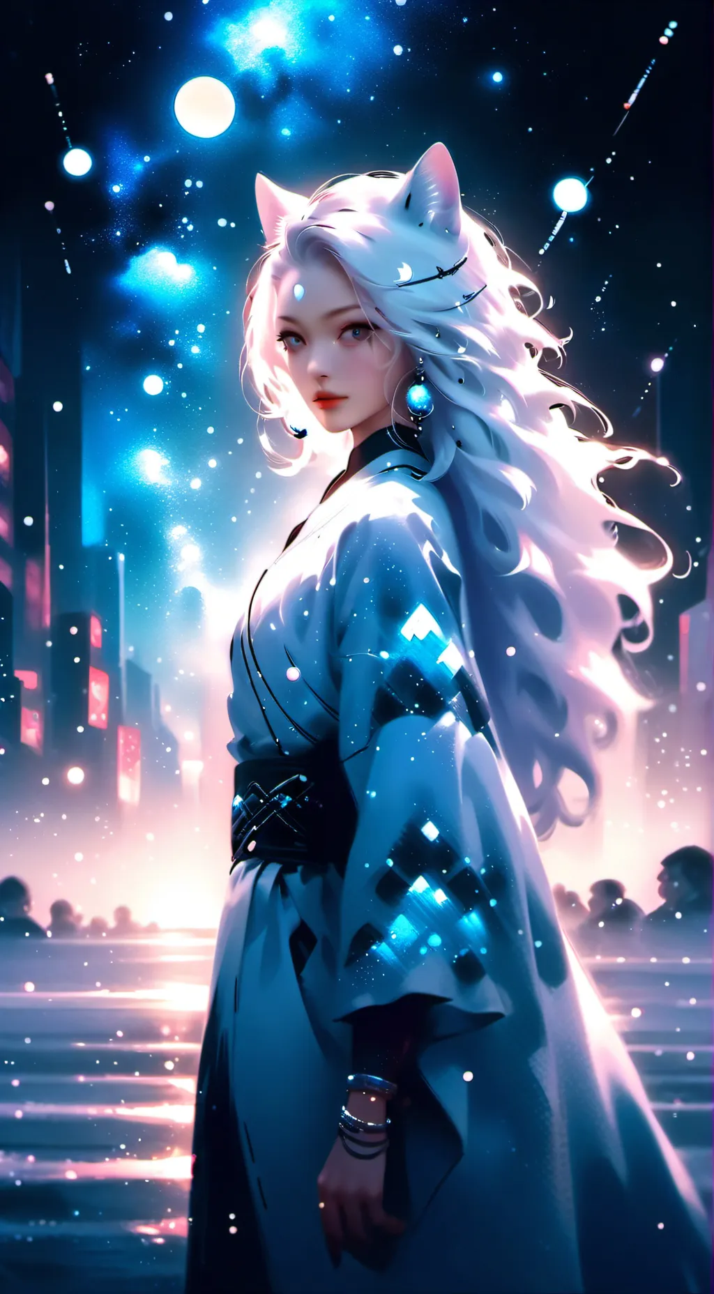 ai character: Wenda background