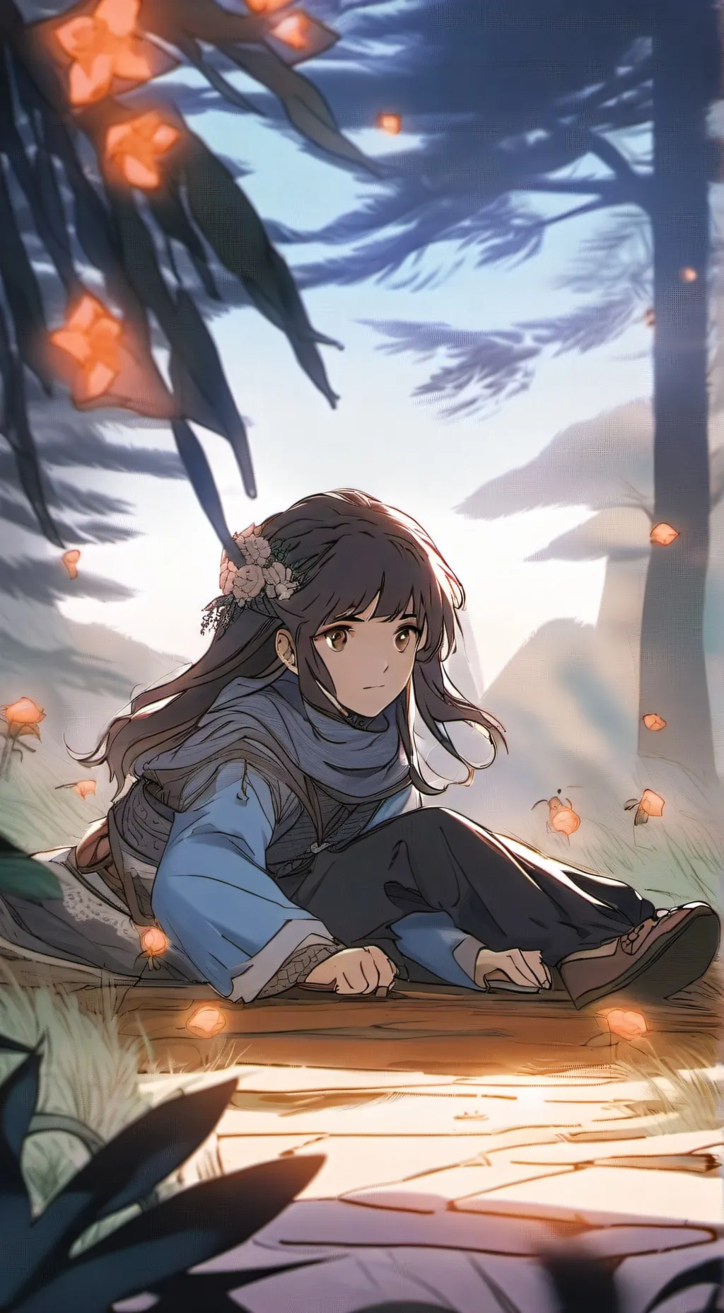 ai character: Alison  background