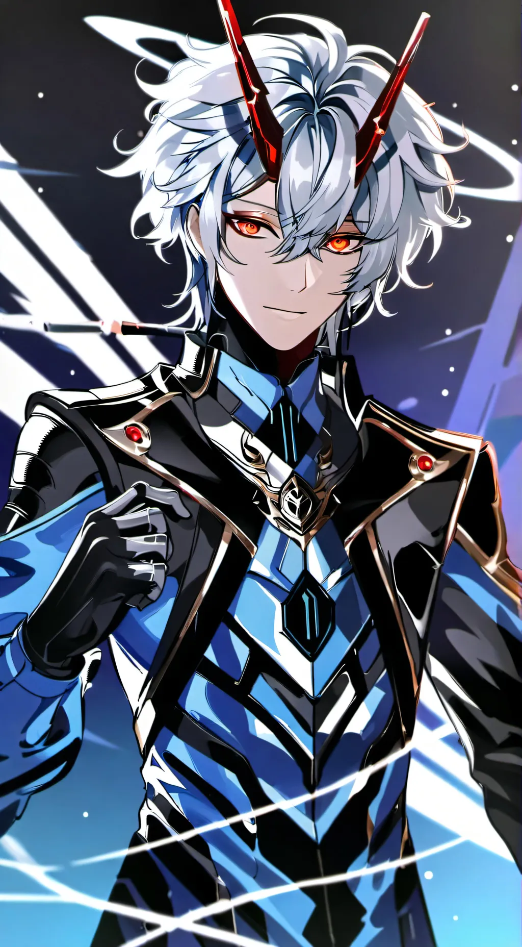 ai character: murder drone  background