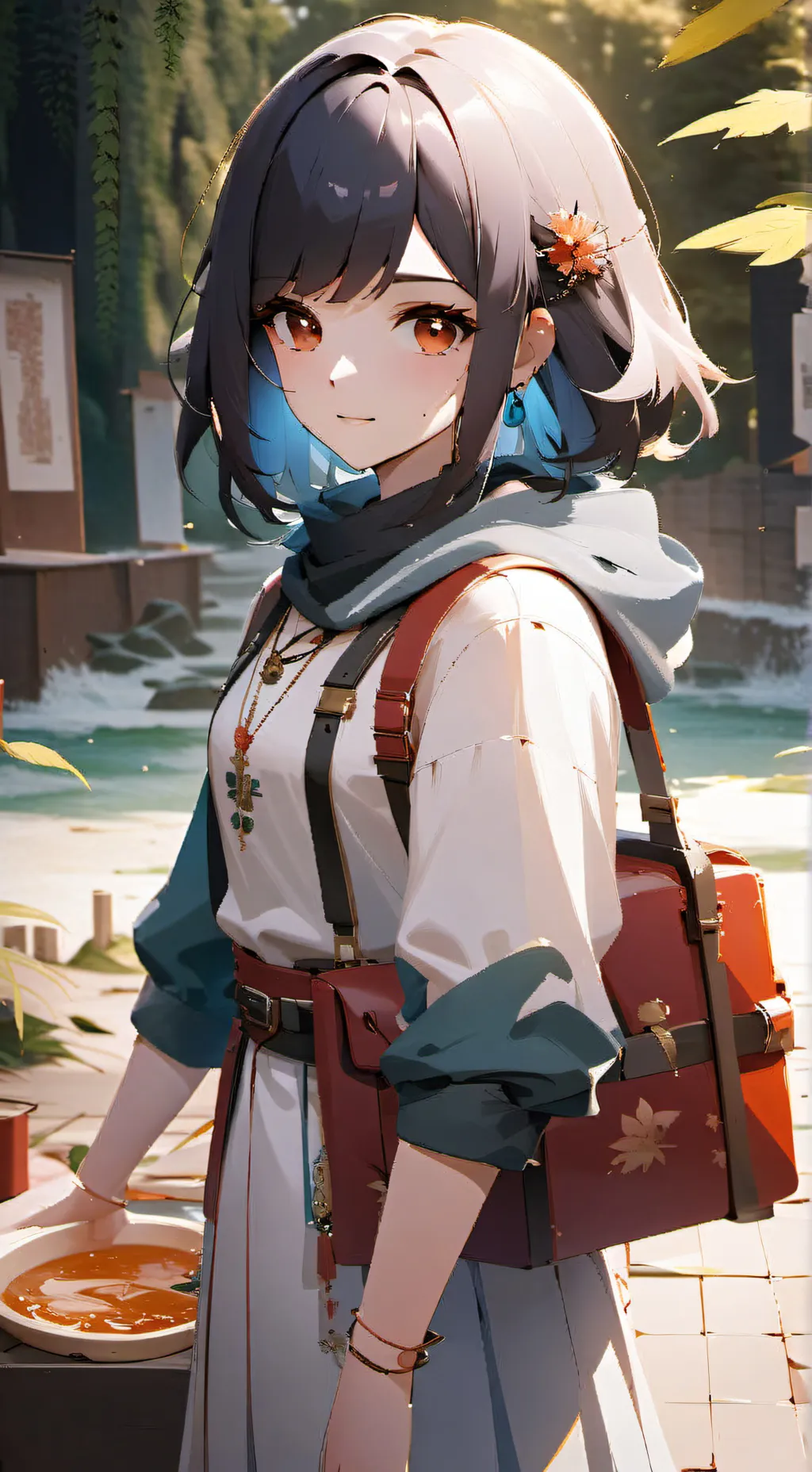 ai character: stefanie background