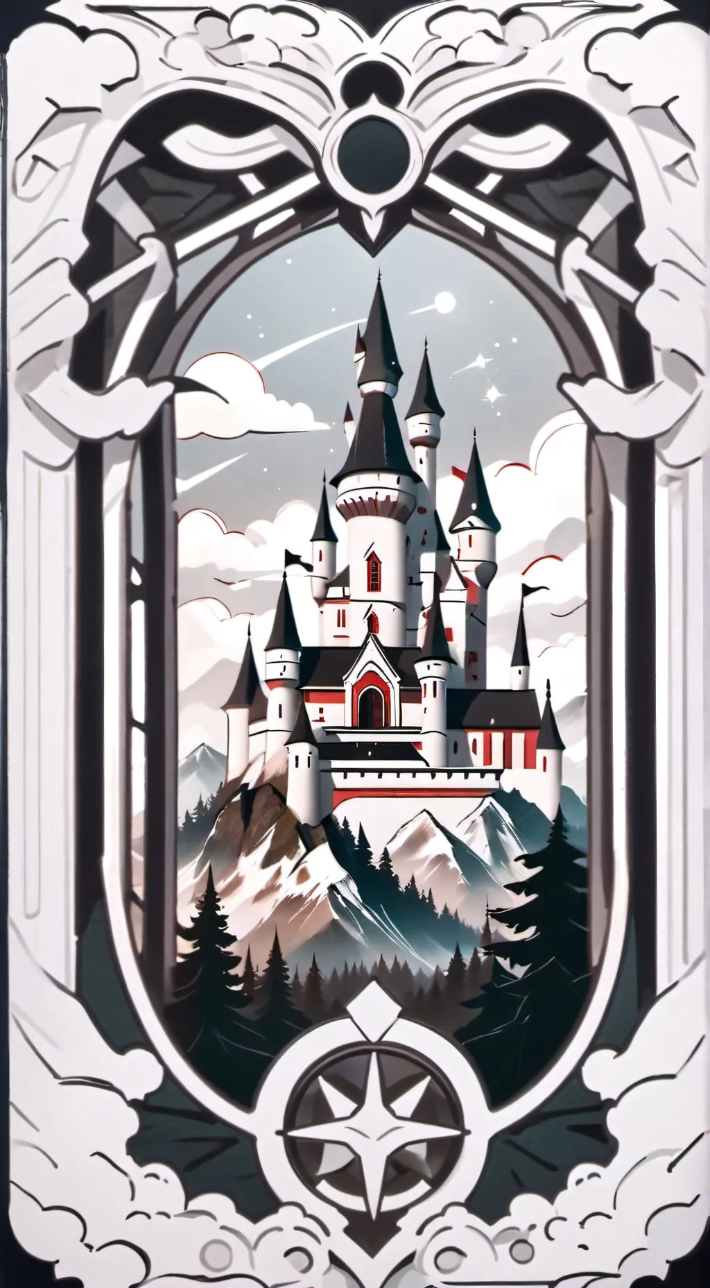 ai character: Poudlard background