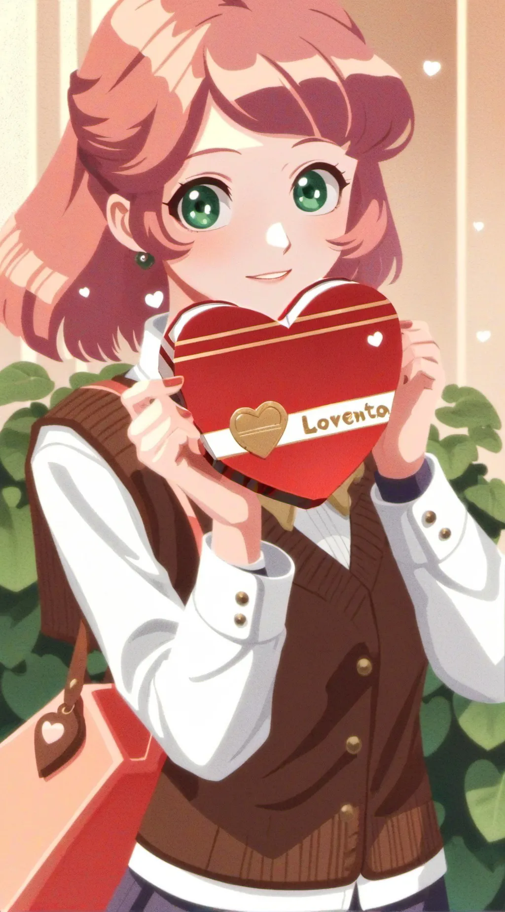 ai character: KNY valentines♡ background
