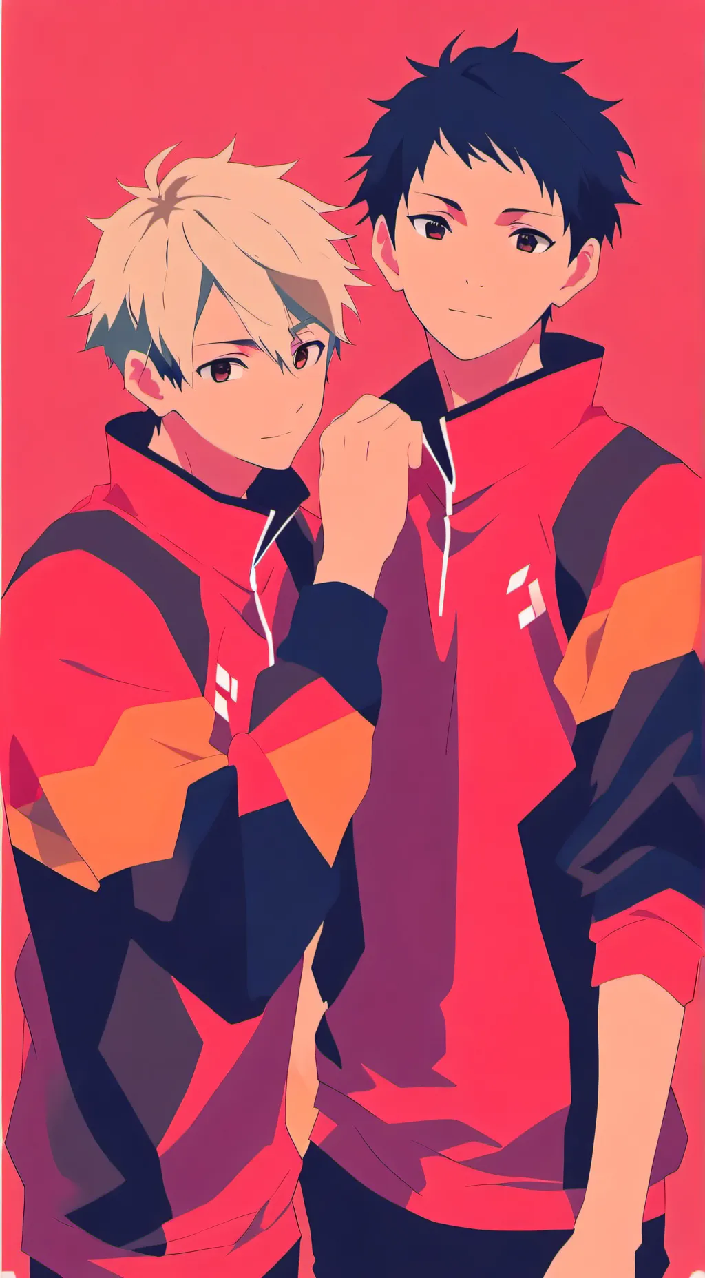 ai character: Deutsch haikyuu  background