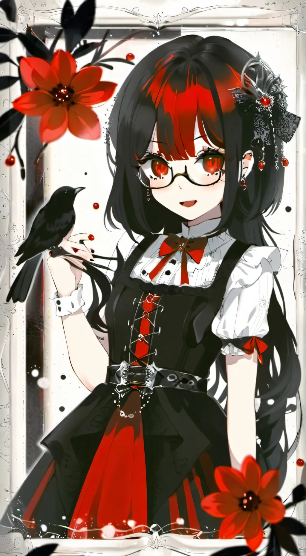 ai character: Phoenix  background