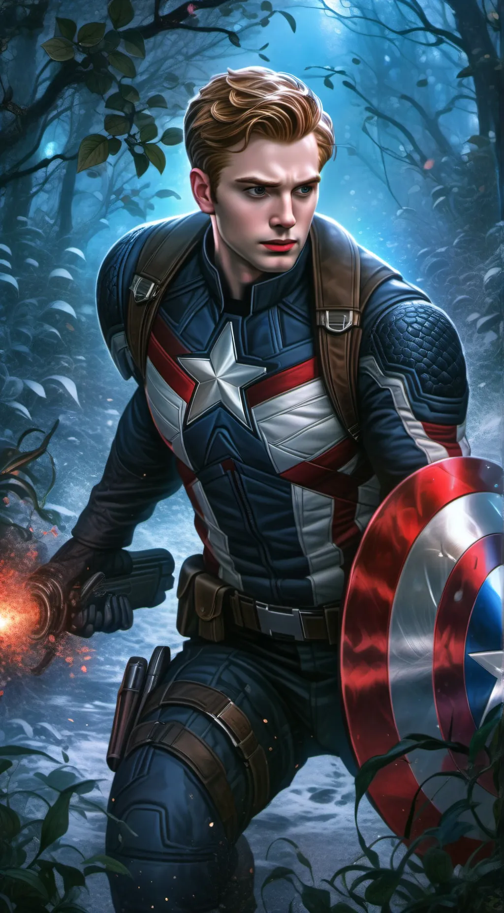 ai character: Steve Rogers background