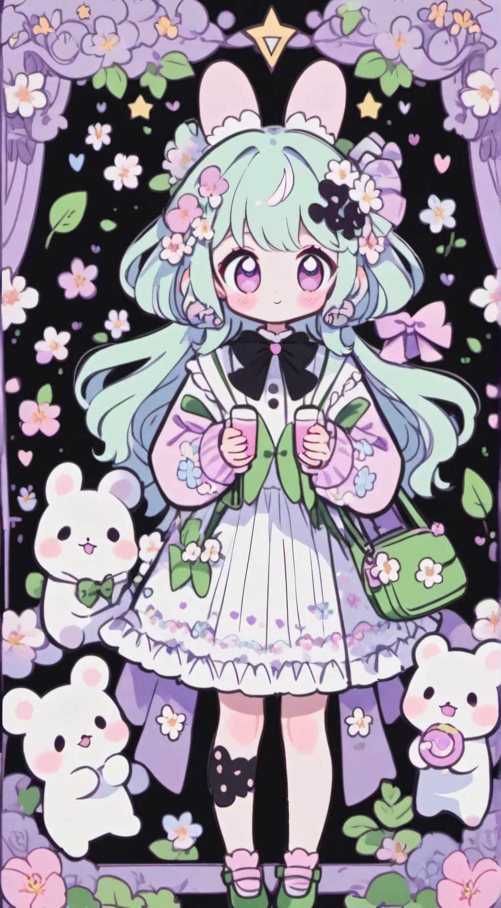 ai character: Sprunki hates u background