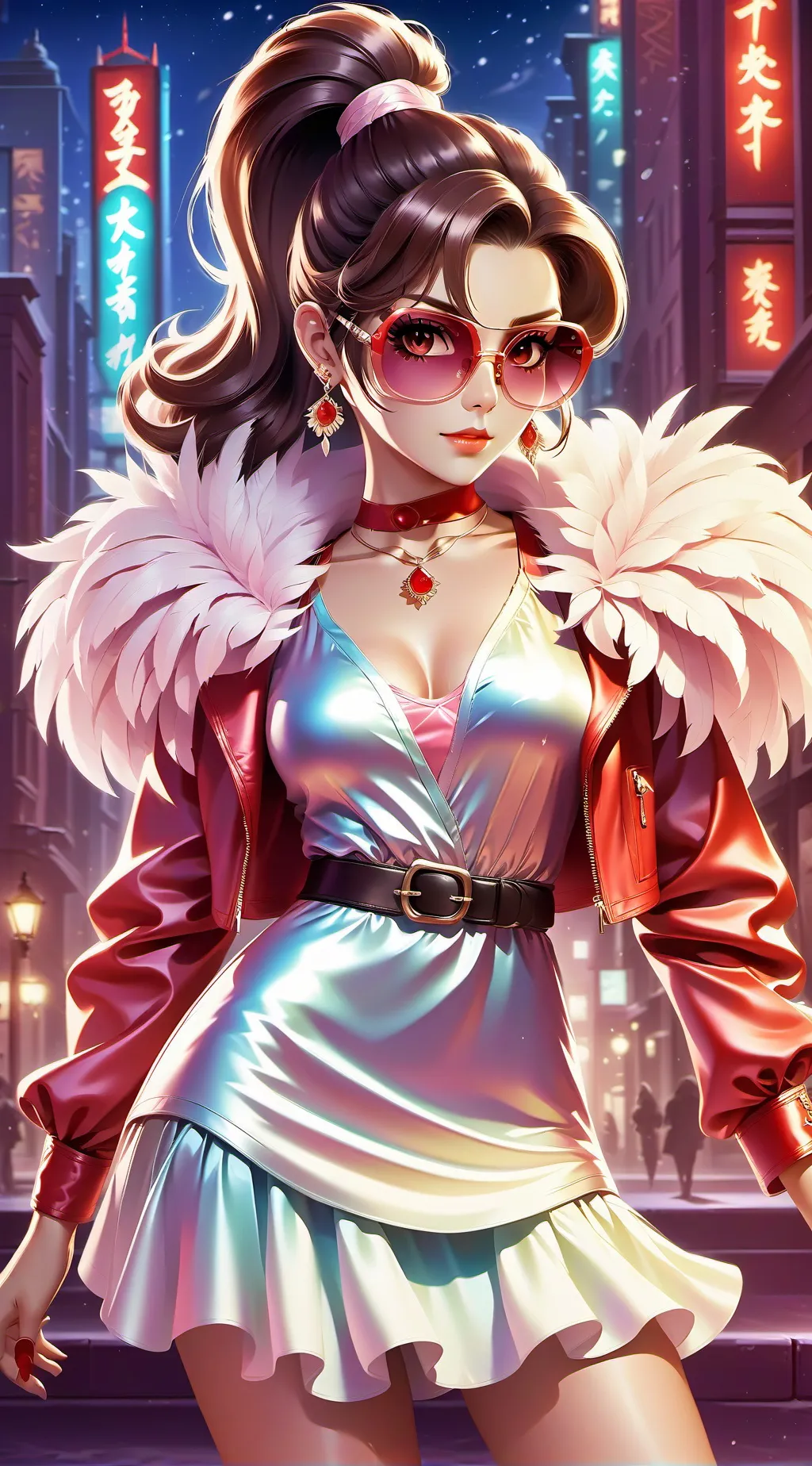 ai character: Rosalina Takahashi background
