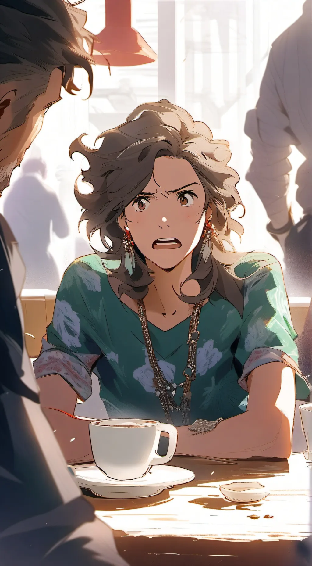 ai character: ~{-coffee Karen-}~ background