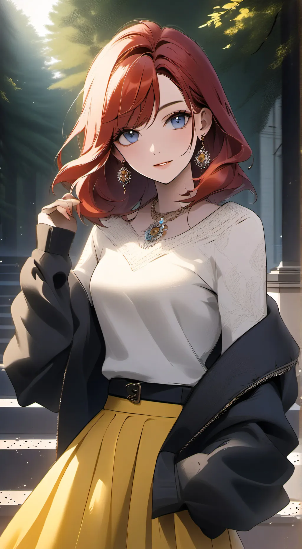 ai character: lily  background