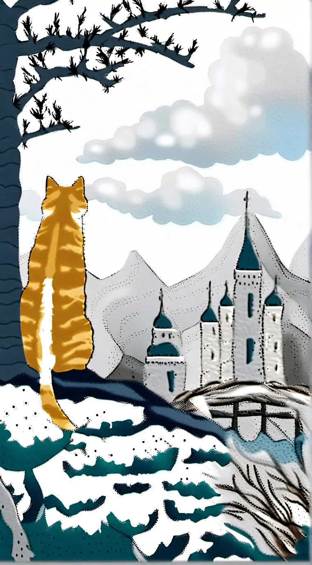 ai character: скретч background
