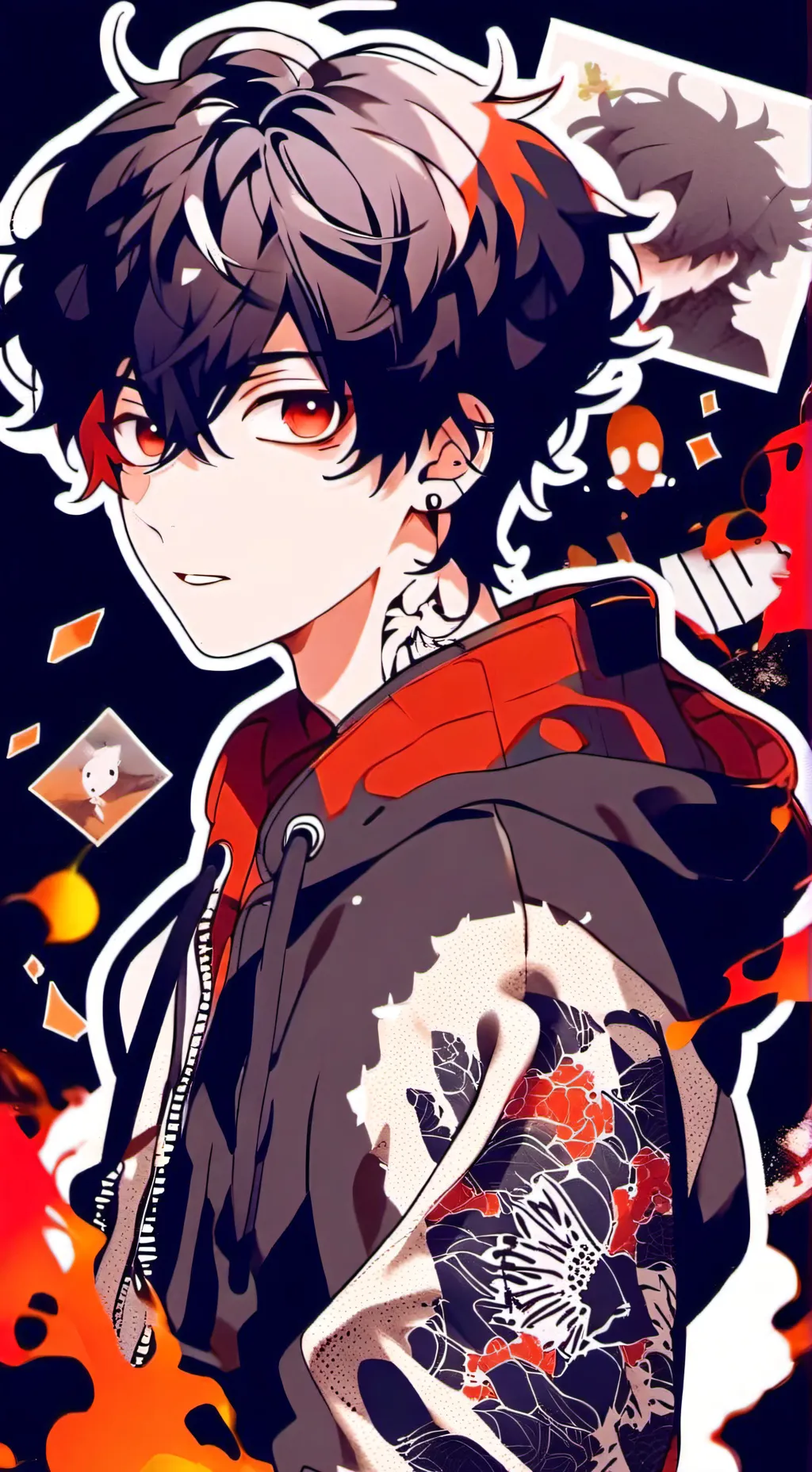 ai character: Past Aftons u home background