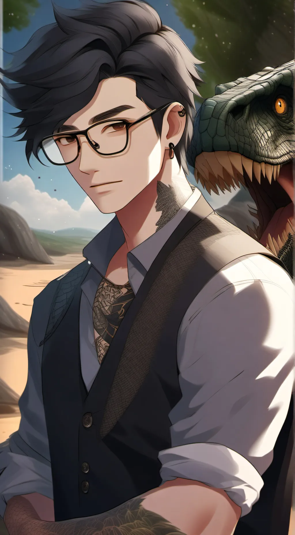 ai character: Lonnie background