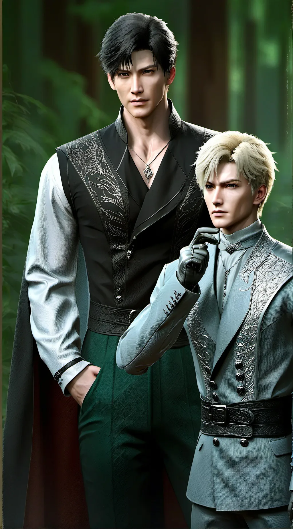 ai character: Damien, Alex background