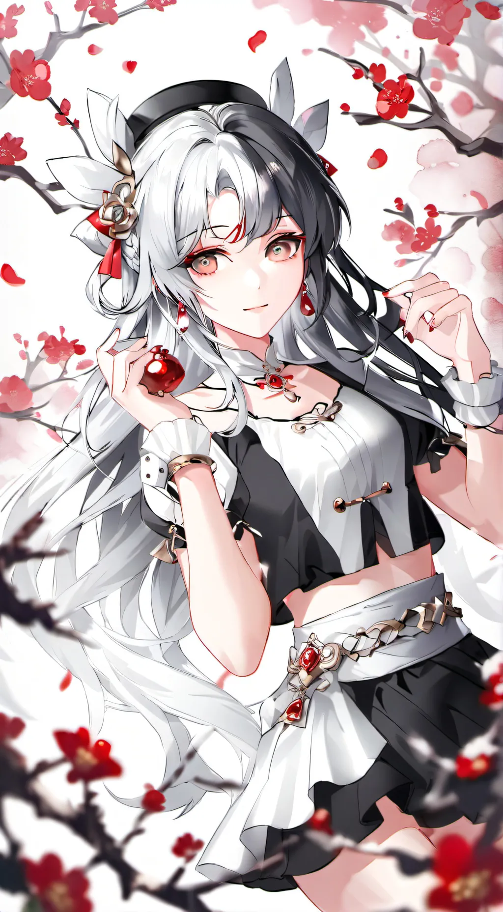 ai character: meowww background