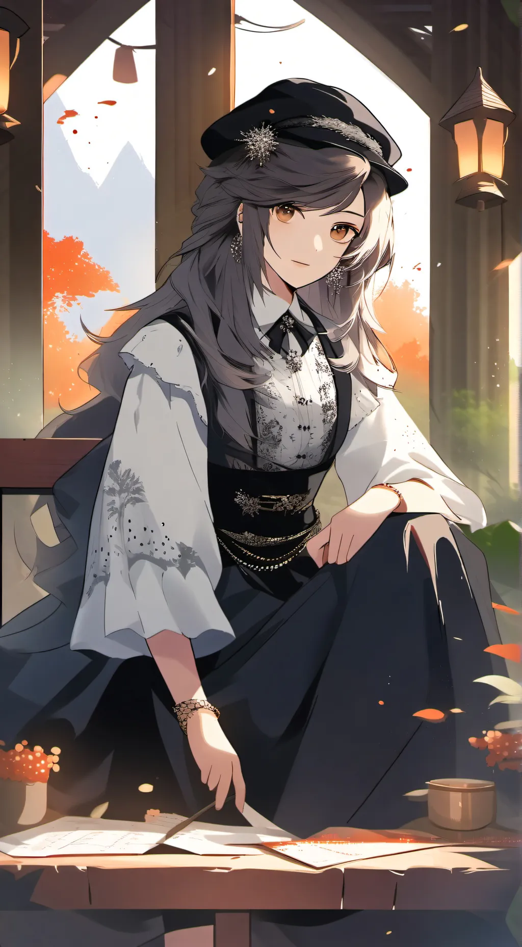 ai character: Mha fr background