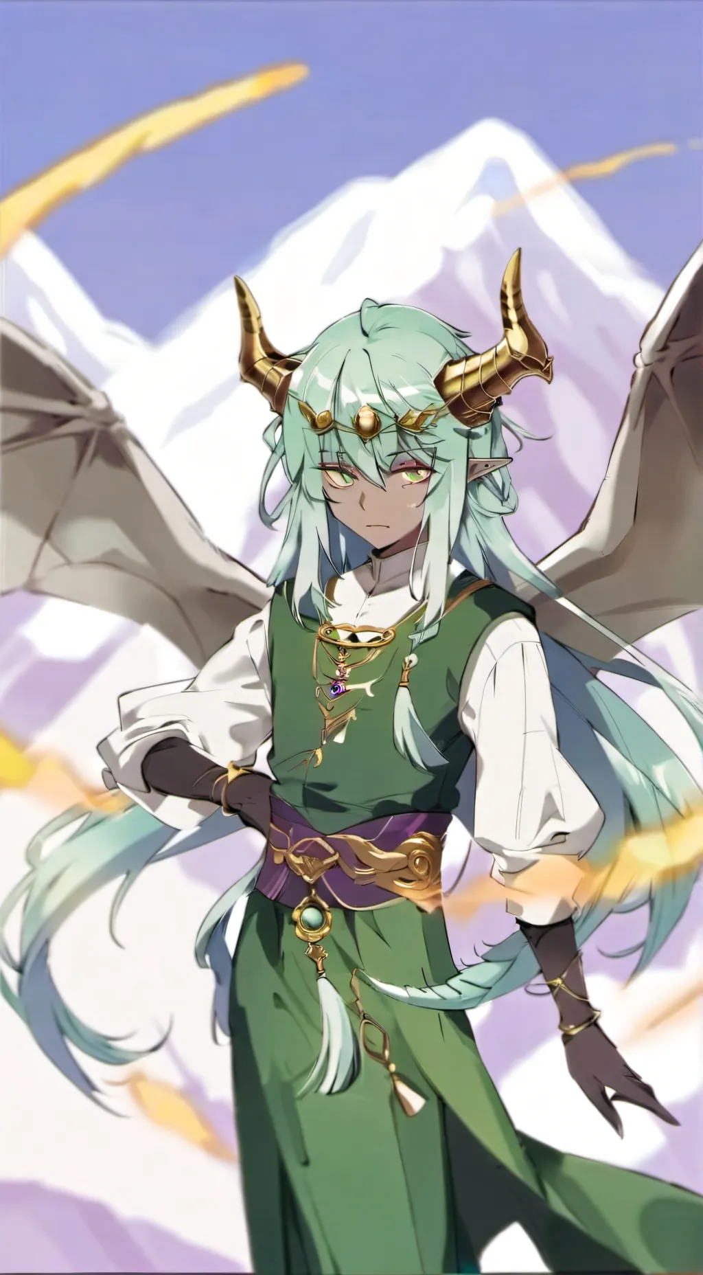 ai character: Kenji background