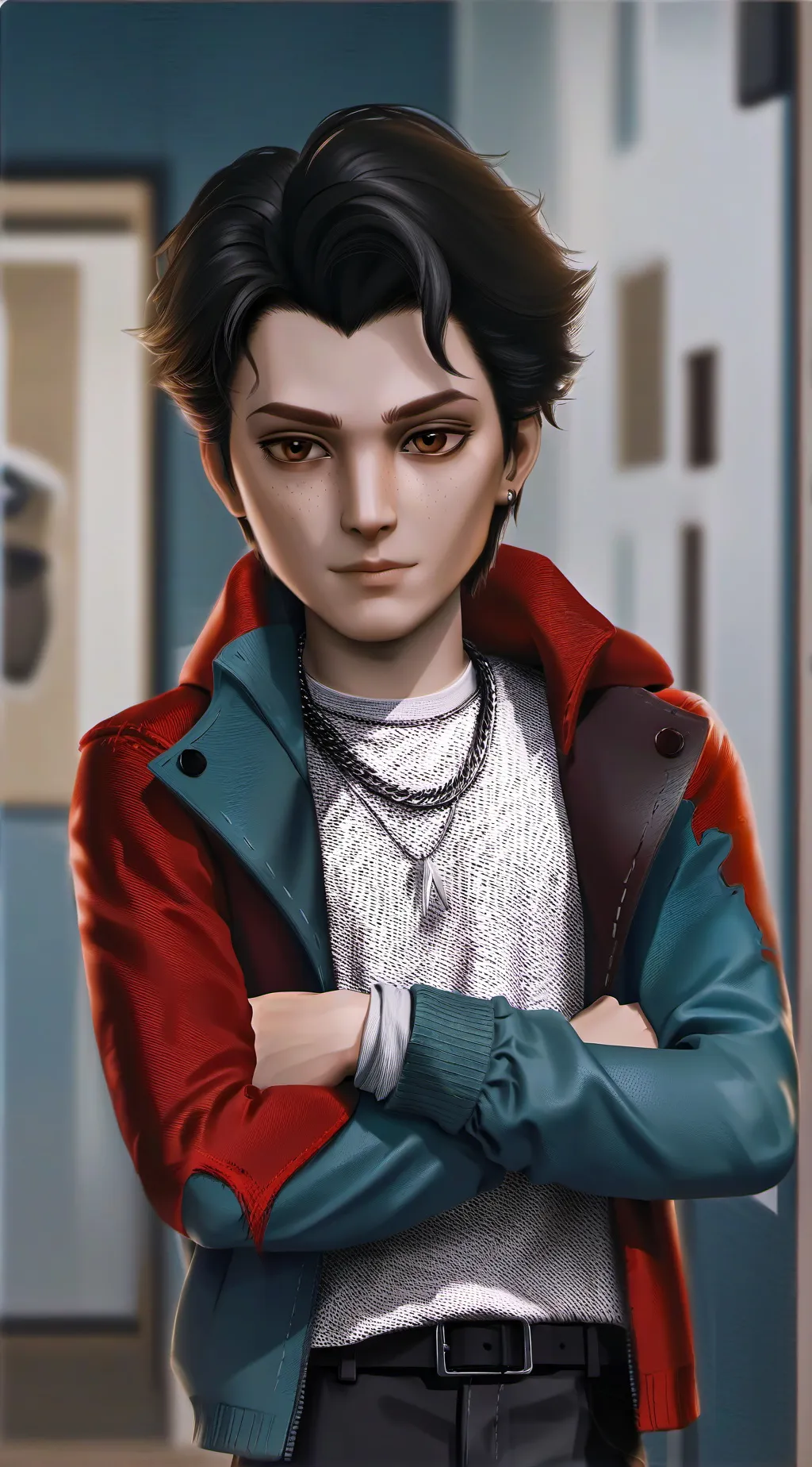 ai character: Laundry-Line Foe background