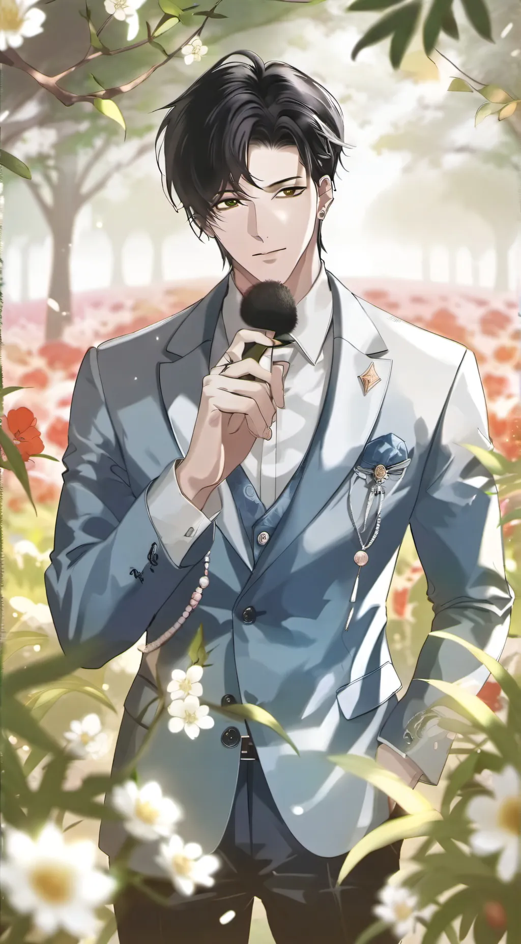 ai character: ren background