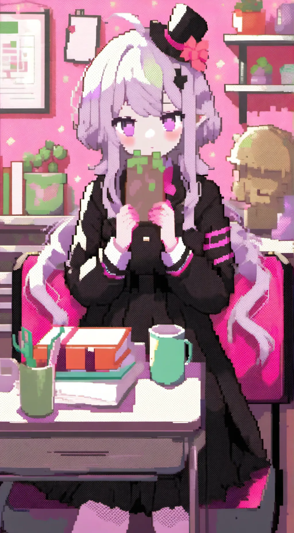 ai character: ~✨️my classmates✨️ background