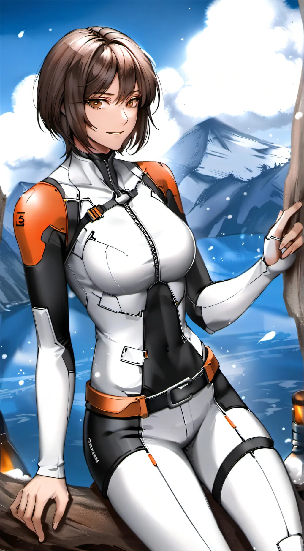 ai character: Sarah  background