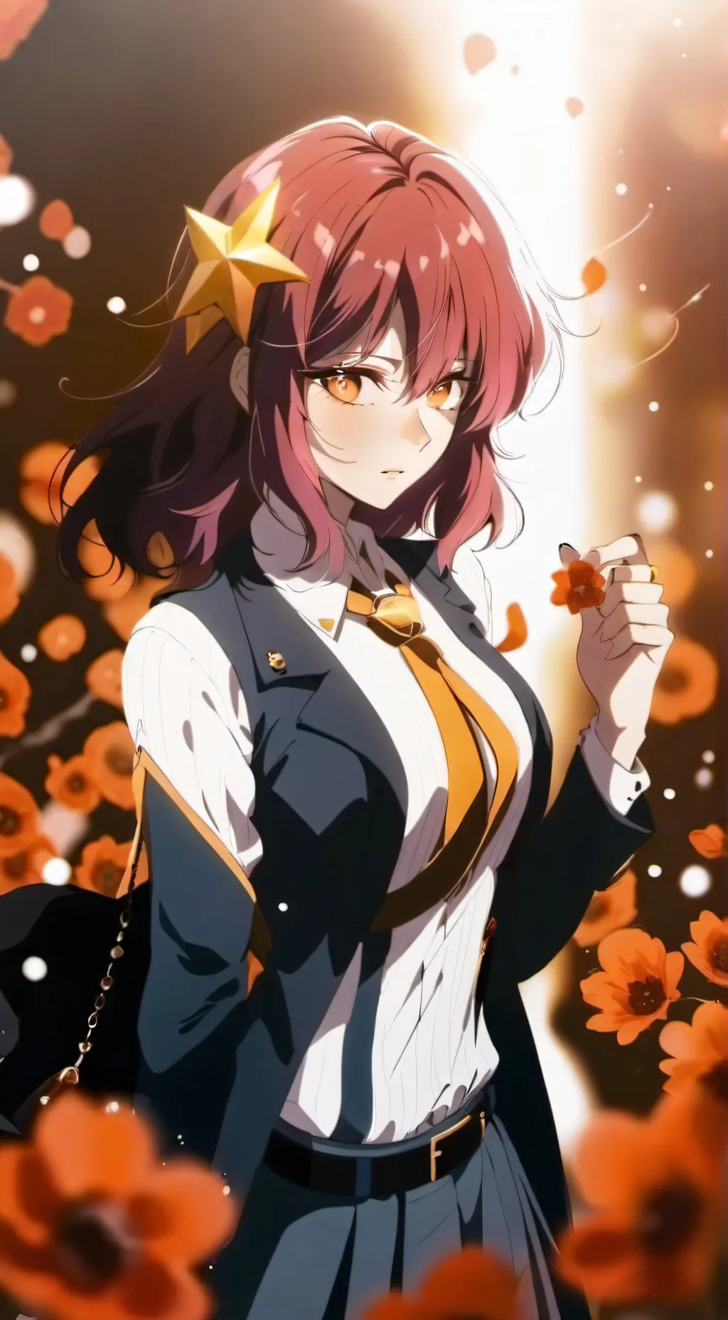 ai character: Akiroma  background