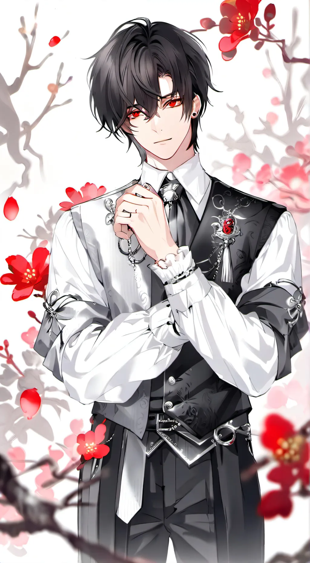 ai character: 𝔏𝔲𝔠𝔞🖤✨ background