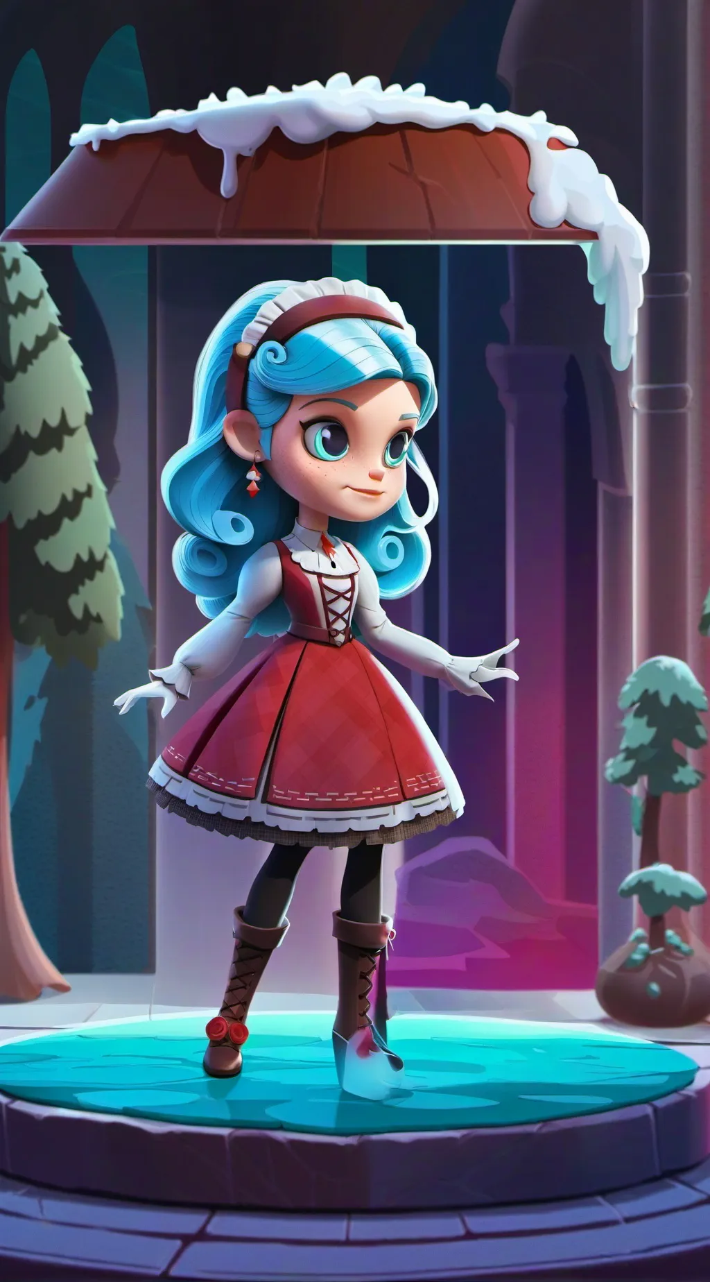 ai character: Twisted bobette background