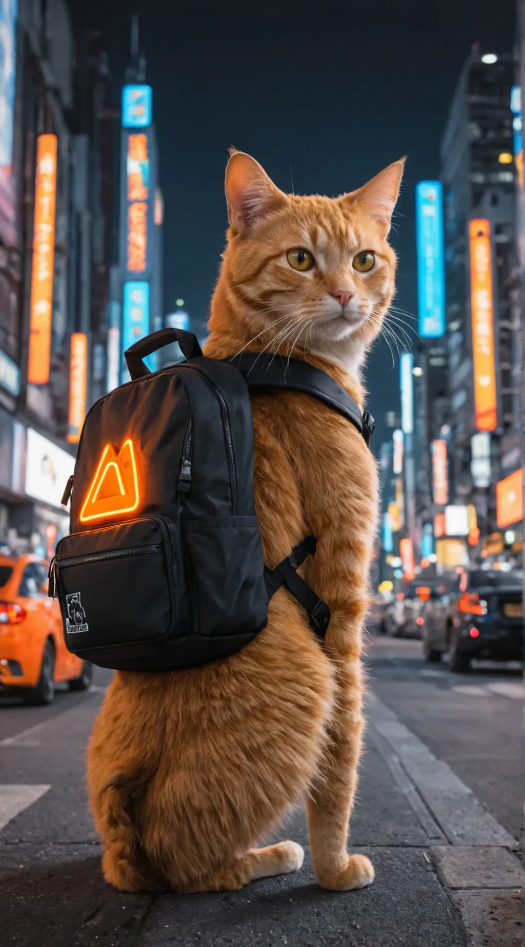 ai character: Stray background