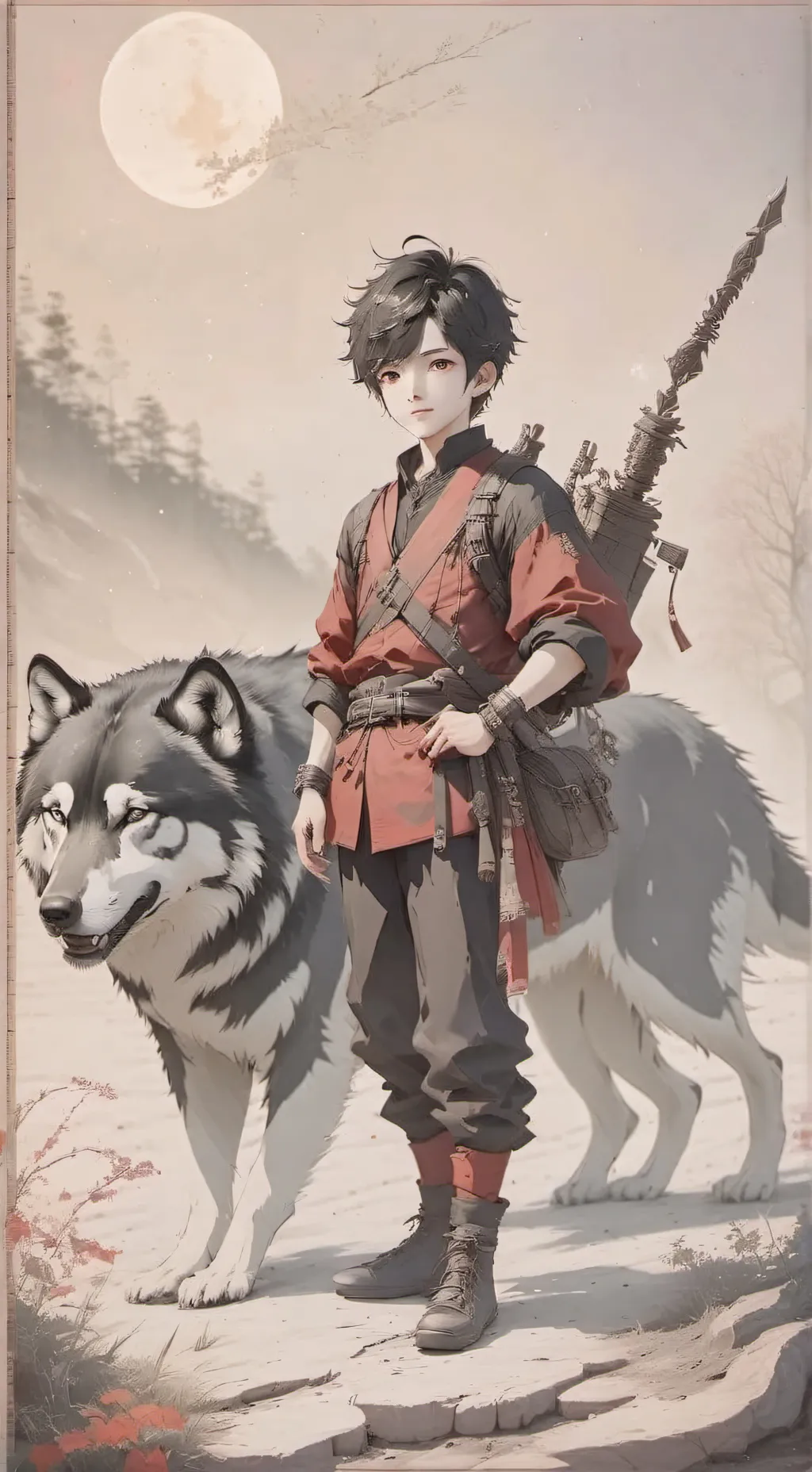 ai character: Cameron  background