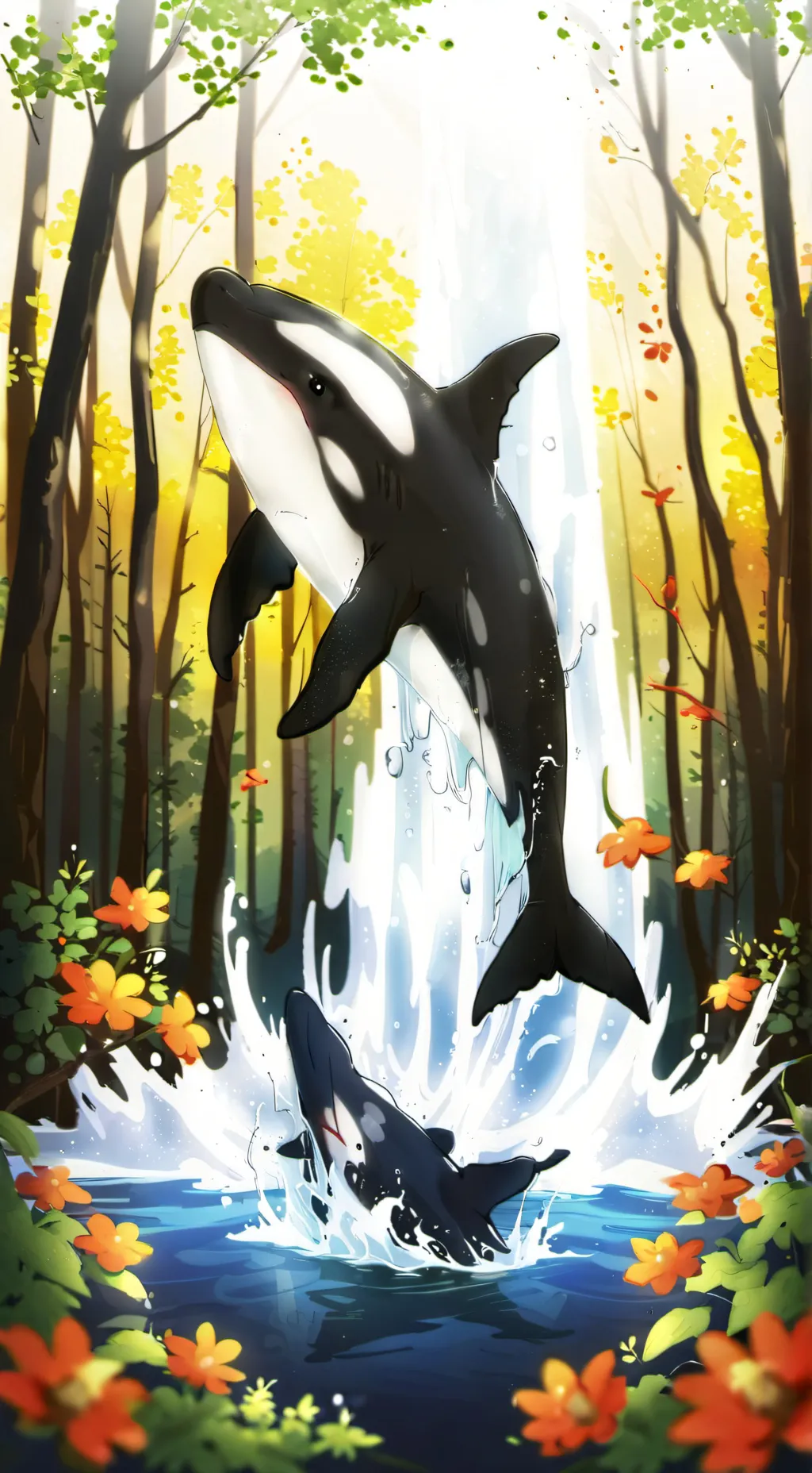 ai character: Orca background
