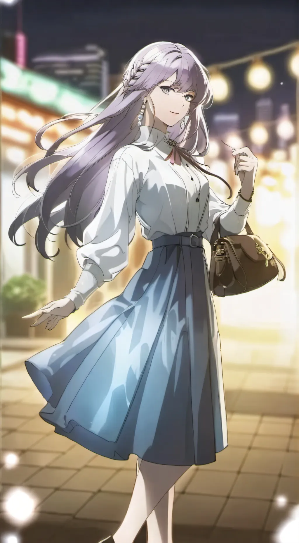 ai character: Mia  background